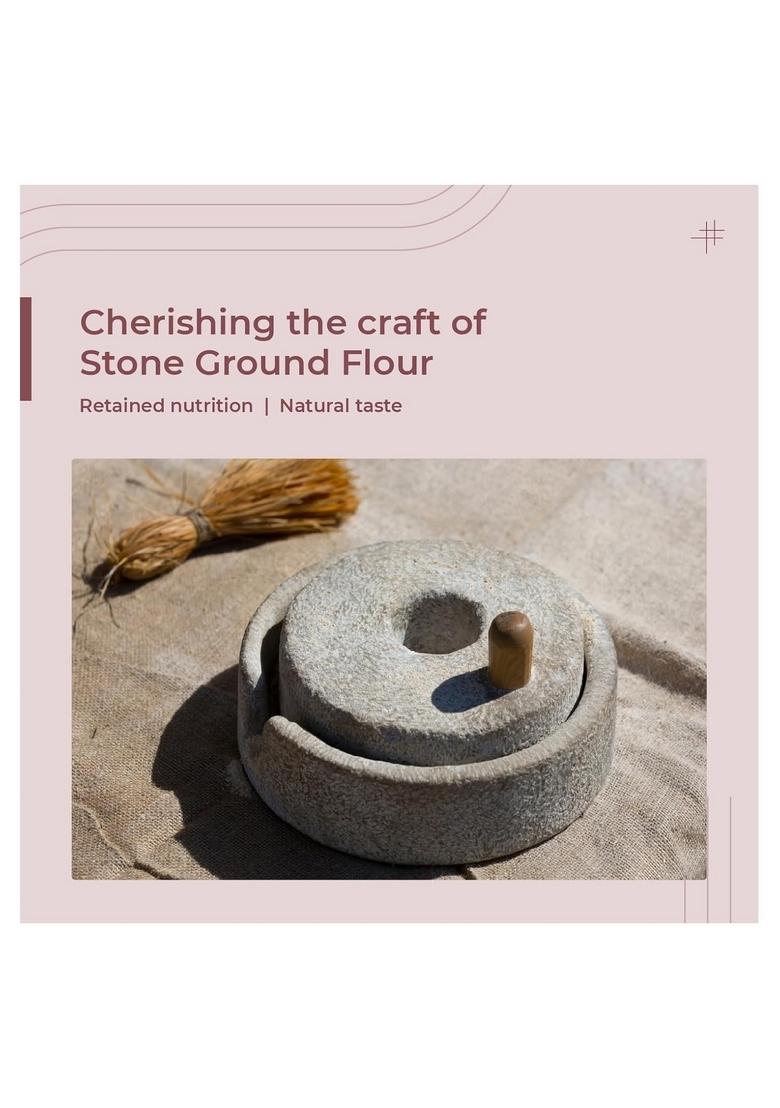 The Millet Company Sprouted Ragi Flour, No added Sugar, Stone-ground (250)