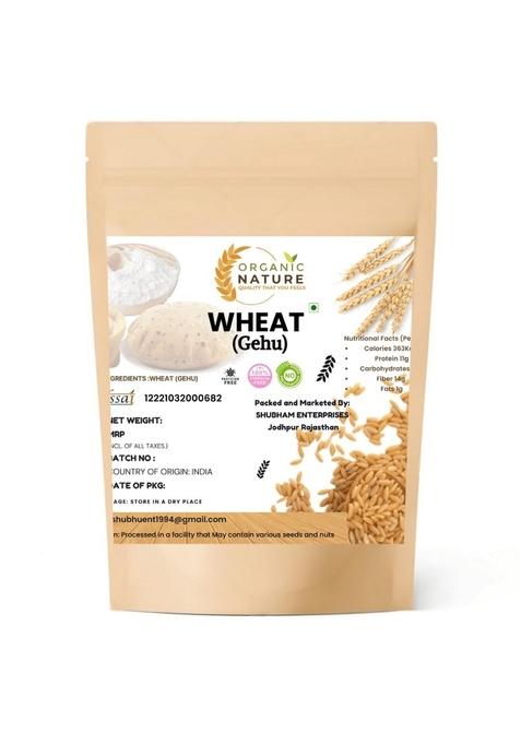anic Nature MP Sharbati Wheat – Farm-Fresh Whole Wheat | 5 Kg