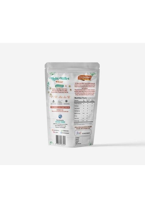 Dr. Gluten Multi Millet Flour – Gluten-Free 7-Millet Atta | 1kg