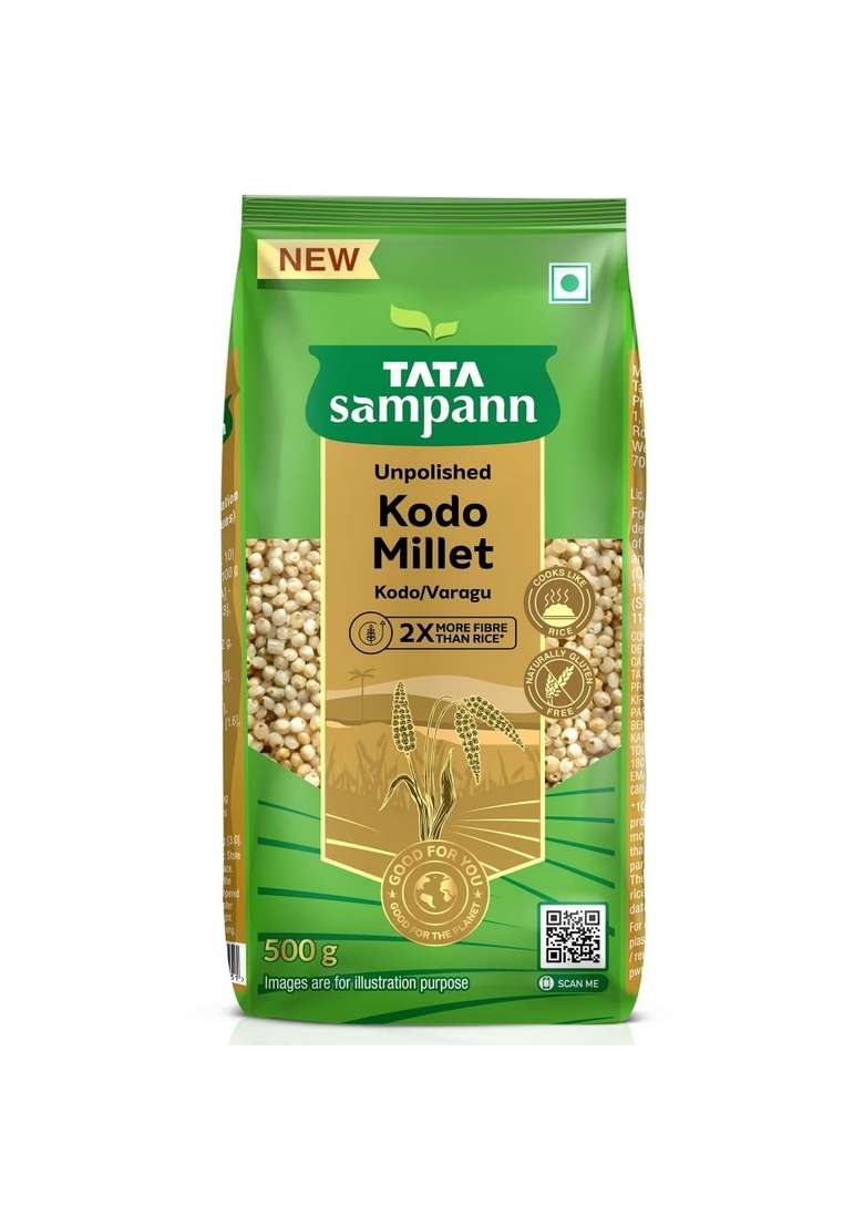 Tata Sampann Unpolished Kodo Millet Healthy Whole Millet 500 G - Indya