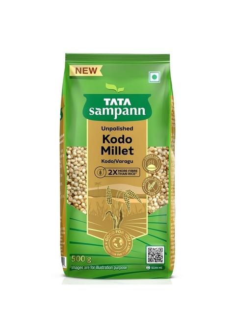 Tata Sampann Unpolished Kodo Millet – Healthy Whole Millet | 500 g