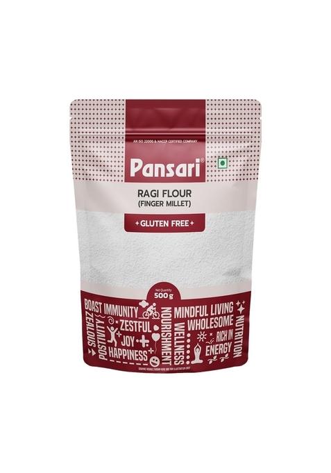 Pansari Natural Ragi Atta – Gluten-Free Ragi Flour | 500gm