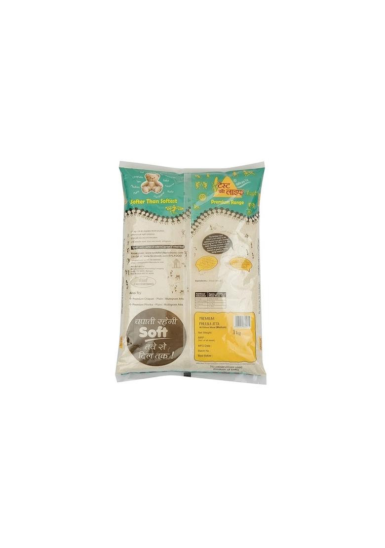 Taste For Life Premium Phulka Atta – Sihore Wheat Flour for Soft Rotis
