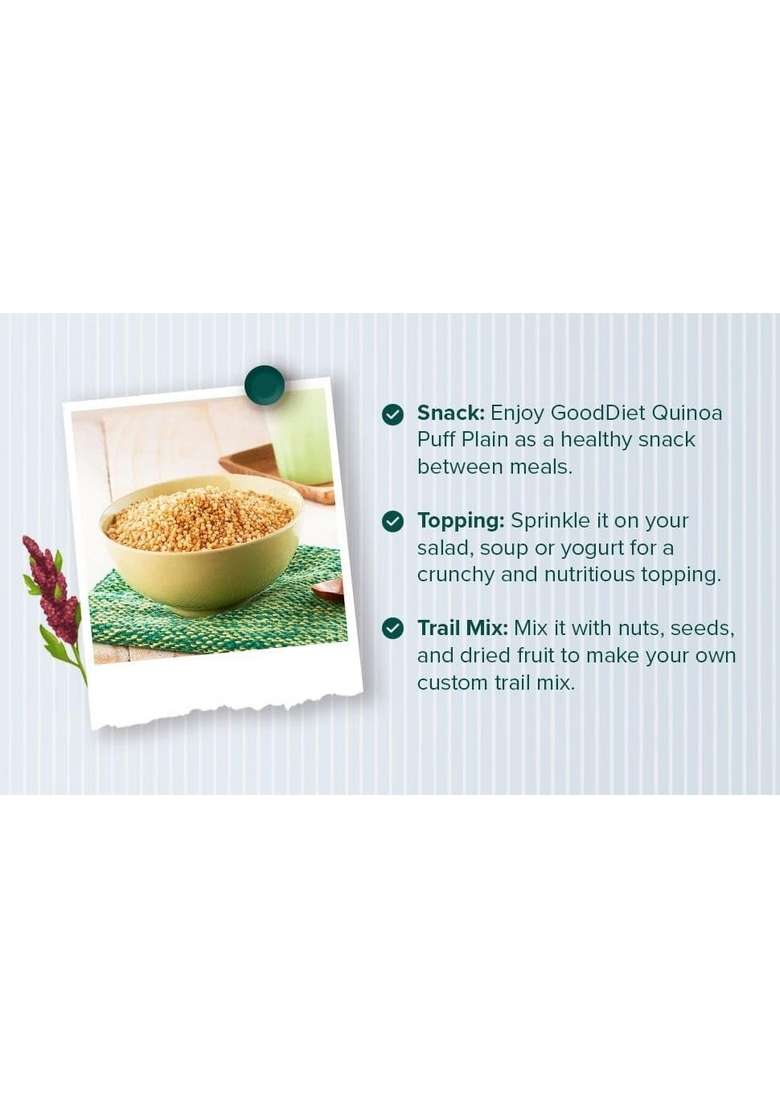 Supreme Organic Quinoa Puff 250G - Indya