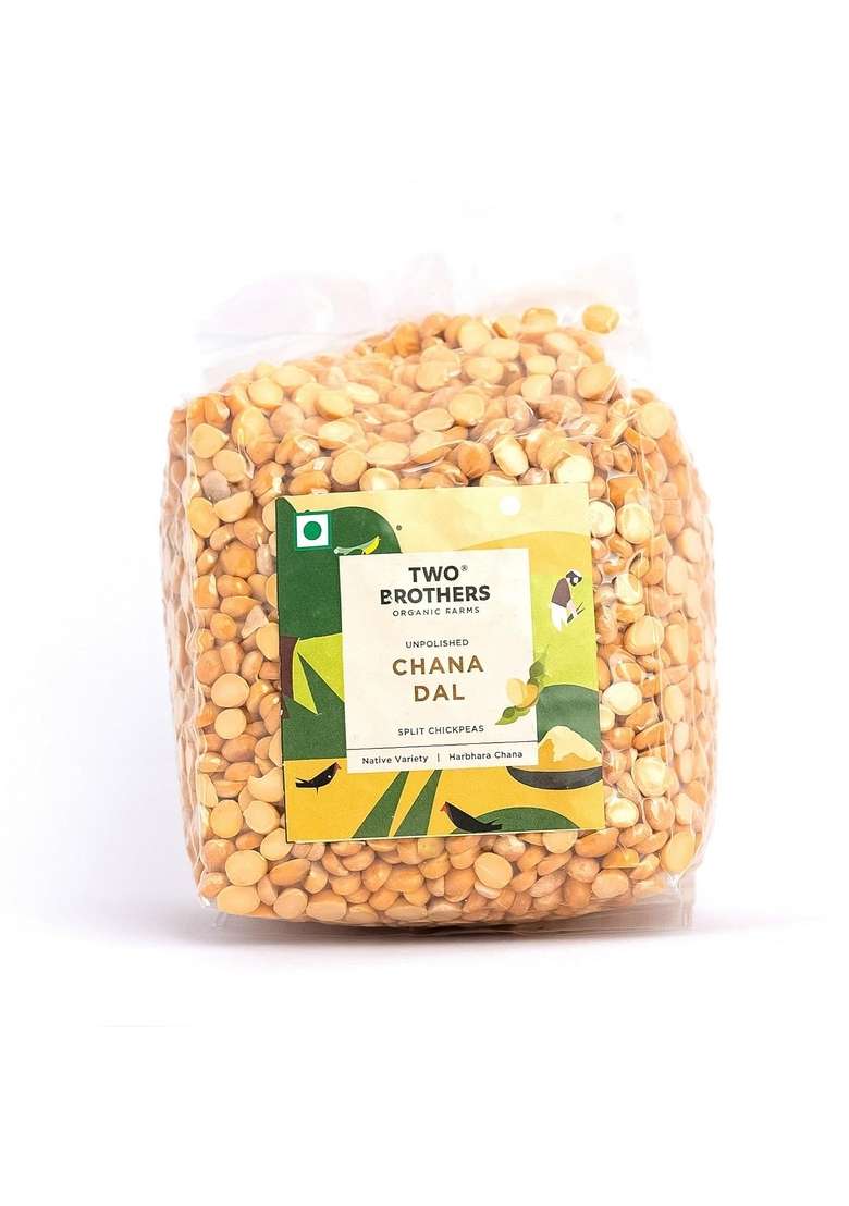 Two Brothers Organic Farms Desi Harbara (Chana Dal) Unpolished - 1 Kg - Indya