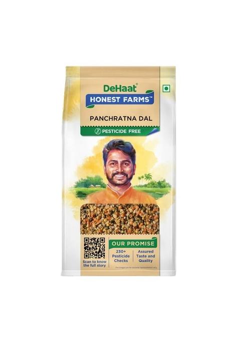 Dehaat Honest Farms Pesticide Free Panchratna Dal 500 Gms