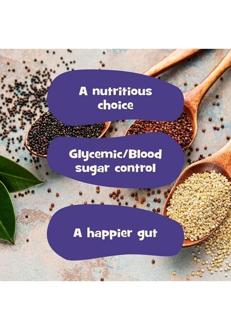 Nourish You Tricolour Quinoa | Protein & Fiber Rich Superfood Gluten-Free Grains For Eating Healthy Food Weight Management, Heart Health Immunity Ideal Salads, Khichdi, Pulao More