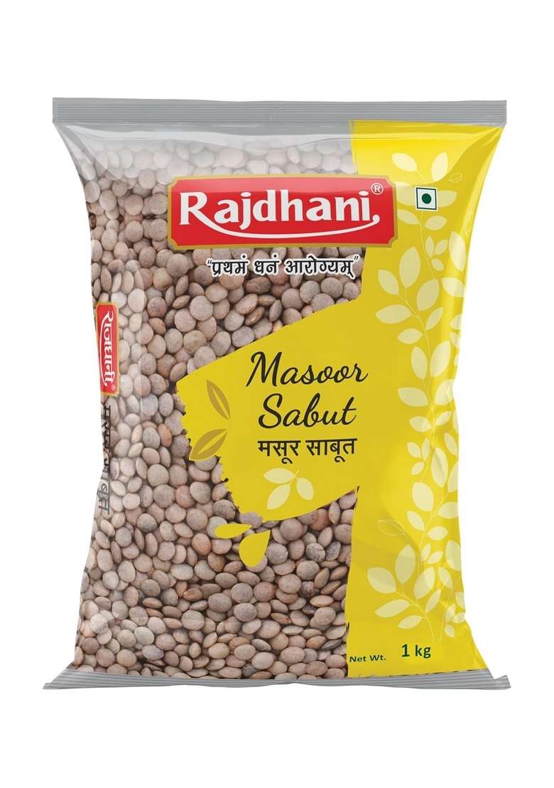 ‎Rajdhani Rajdhani Masoor Sabut, 1Kg - Indya