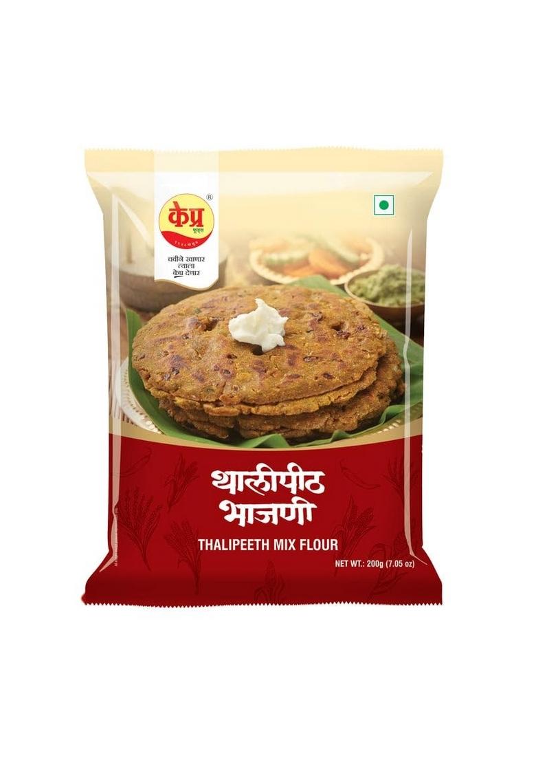 K-Pra Thalipeeth Bhajani 200Gm Pouchk-Pra Authentic | Traditional Maharashtrian Multigrain Flour Mix Ready To Cook