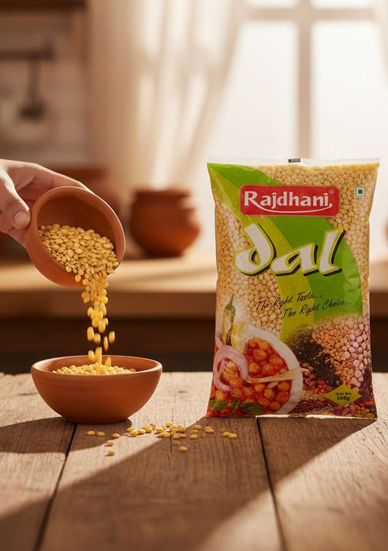 Rajdhani Moong Dhuli, 500G - Indya