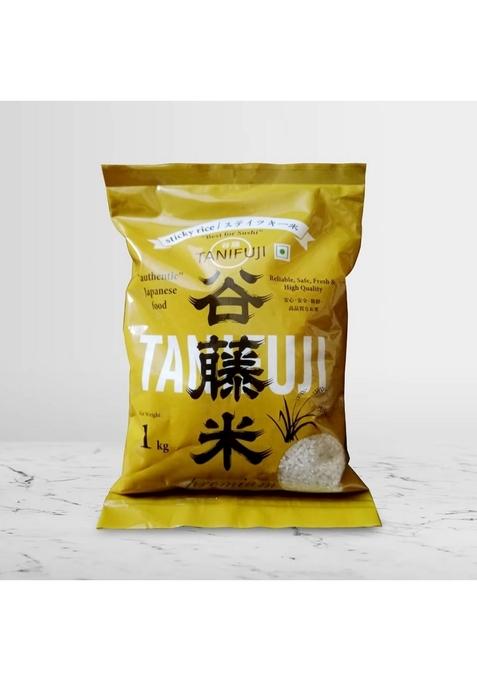 Bhurama Agri Tanifuji Premium Japanese Sushi Rice Â€“ 1Kg (1 Pack) Authentic Short-Grain For Perfect & Dishes