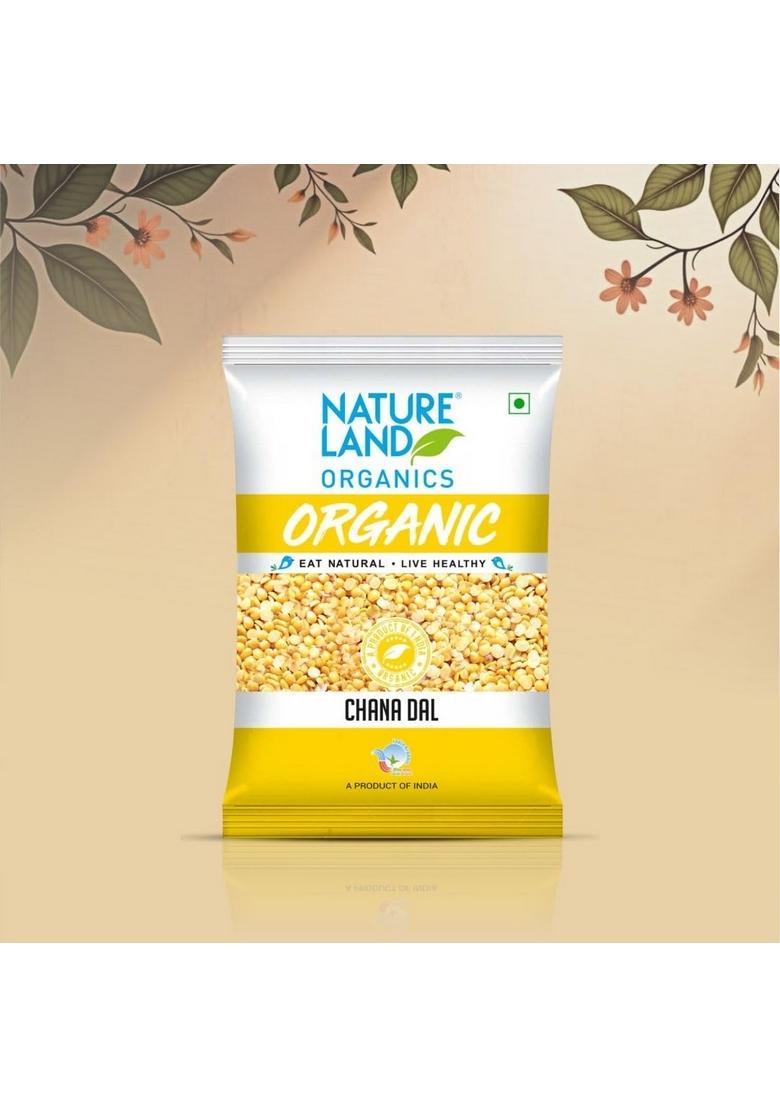 Natureland Organics Chana Dal 1 Kg