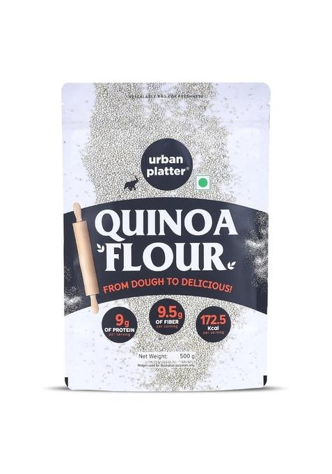 Urban Platter White Quinoa Flour, 500G (Naturally Gluten-Free | High In Protein & Fiber Ideal For Baking)