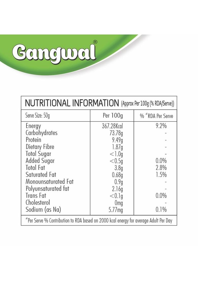 Gangwal Bajra Atta 1 Kg Pack Of 2 | Rajwadi Aata Pearl Millet Flour Best For Winter Bajre Ka 1Kg Rich In Dietary Fibers