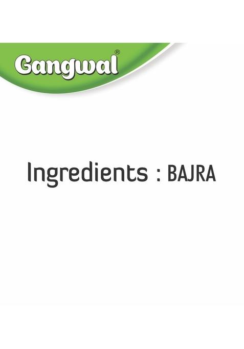 Gangwal Bajra Atta 1 Kg Pack Of 2 | Rajwadi Aata Pearl Millet Flour Best For Winter Bajre Ka 1Kg Rich In Dietary Fibers