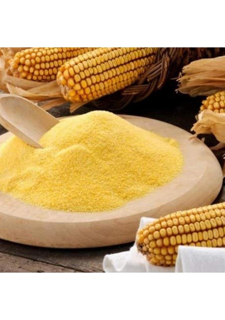 Food Library The Magic Of Nature Yellow Corn Polenta, 400g | Premium Cornmeal for Creamy, Grilled & Baked Dishes | Natural Polenta for Crunchy Coating & Versatile Cooking