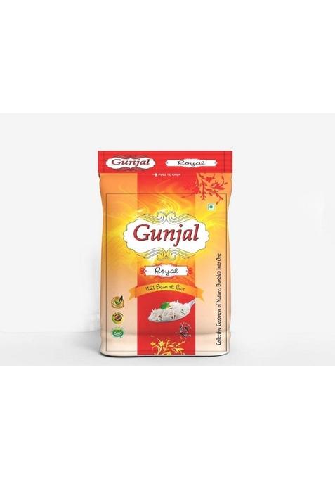 Gunjal Royal Basmati Rice, Aged Rice, Authentic Indian Basmati,5 Kg