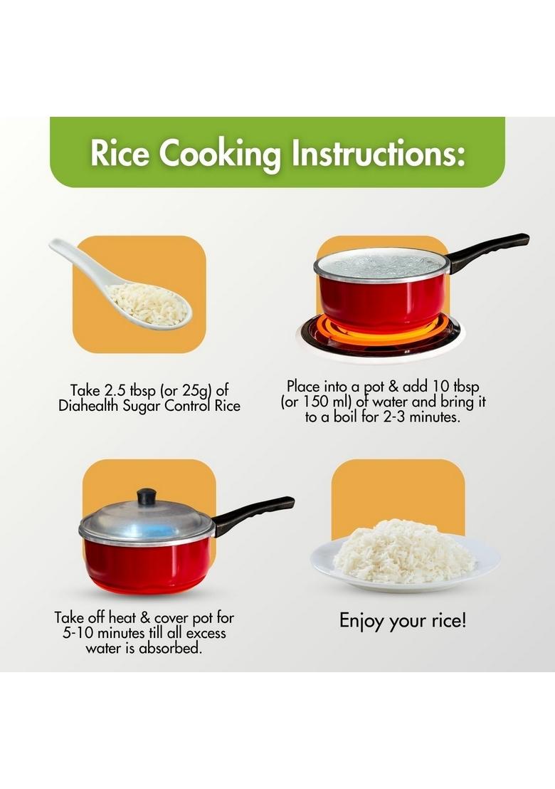 Ketolab Low-Carb Rice, 500 Gms, 1 Pack, 6.6g Net Carb & 3% High Protein/Serving, Identical to Regular Rice, Ultra Low Carb, Pre-Biotic High Fibre, Low GI, Keto Diet, Weight Loss, Diabetic Friendly