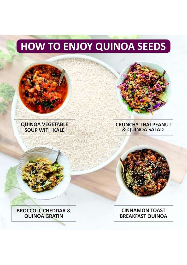 Nature Prime Quinoa – Gluten-Free High-Protein Wholegrain | 1Kg - Indya