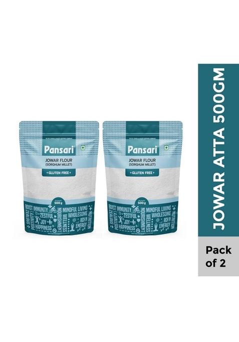 Pansari 1 kg Jowar Flour| Sorghum Flour | Jonna