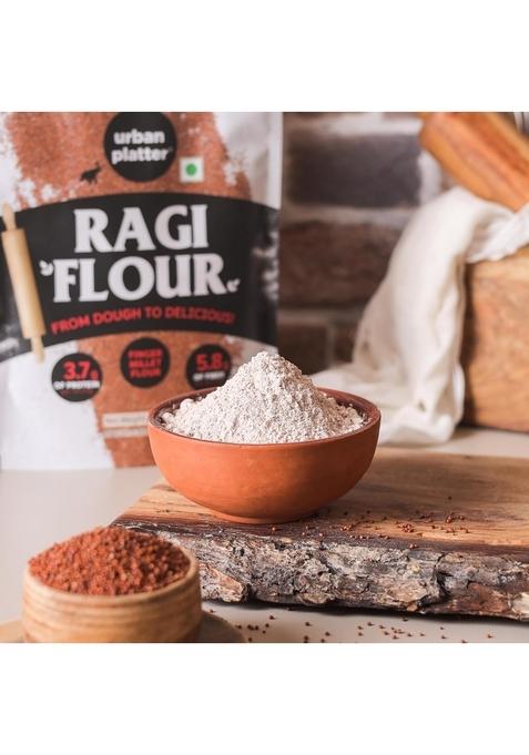 Urban Platter Ragi Flour, 500G (Finger Millet/Nachni Atta | Iron & Calcium-Rich)