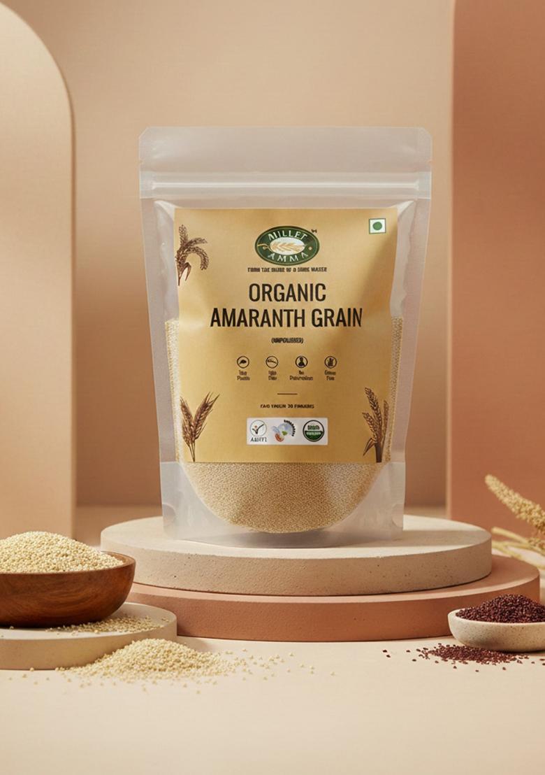 Millet Amma Certified Organic Little | 1 Kg (500G X 2 Packs) Unpolished Grains (Kutki Samai Same Samalu) Suitable For Multiple Recipes 100% Vegan & Gluten Free