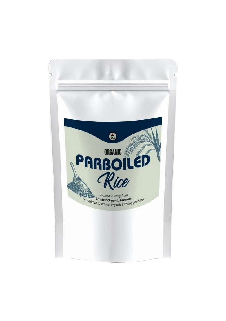 Rootz Organics Parboiled Minikit Rice | Ideal For Everyday Cooking Soft Texture, Great Taste Perfect Home-Cooked Meals (900G) Low Gi Diabetic Friendly - Indya