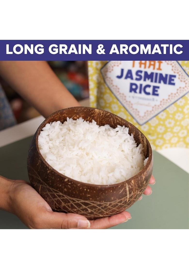 Urban Platter Thai Jasmine Rice, 300 Grams (Long Grain | Aromatic And Soft Cuisine)