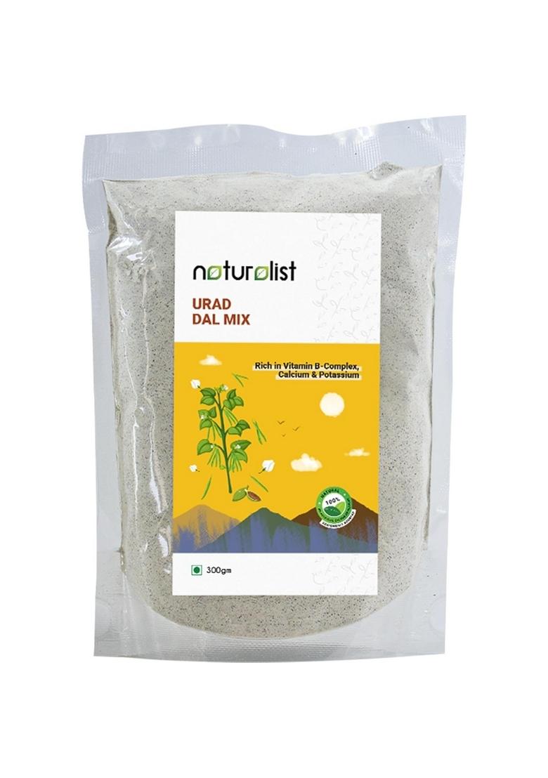 Naturalist 300 Gm Urad Dal Mix | 100% Natural Chemical Free Vitamin B Complex, Calcium And Potassium Rich Healthy Meal