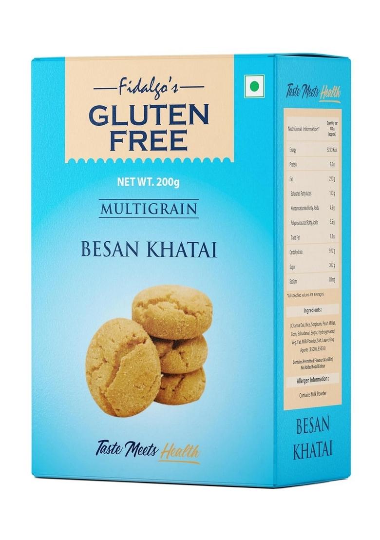 Fidalgo Fidalgo'S Gluten Free Multigrain Besan Khatai 200Gm