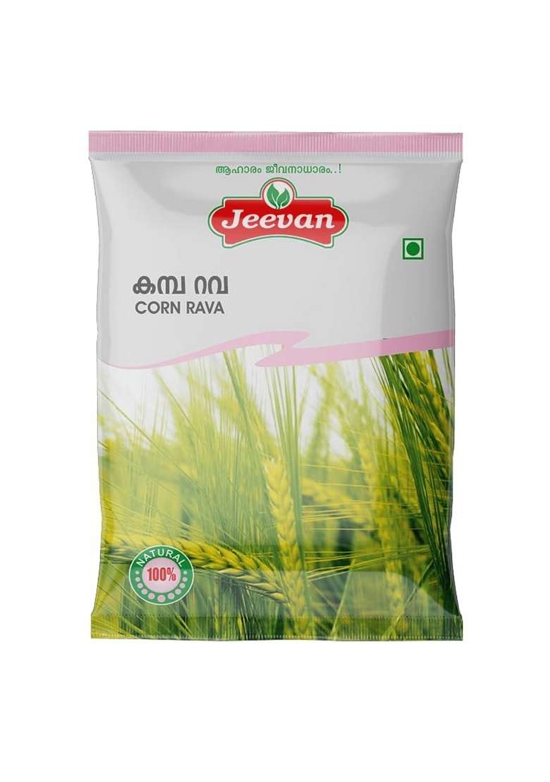 Hi Jeevan Apco Jawan Natural Corn Rava, Perfect For Traditional And Healthy, Easy To Digest, Rich In Fiber Nutrition, 500G - Indya