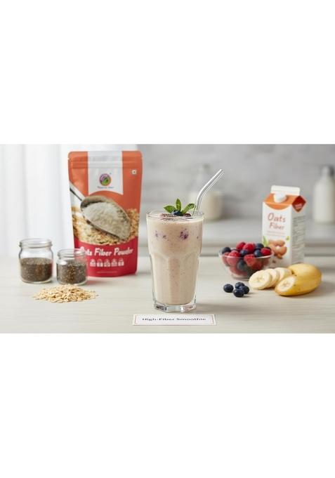 Saipro Nature Our Future Oat Fiber Powder 200 Gm For Low-Carb Baking| Smoothies|For Baking|Oats Smoothies|No Bloating, No Constipation Acidity Relief, Added 4.4 G Intake & Ease Of Digestion, Natural, Additives, Preservatives