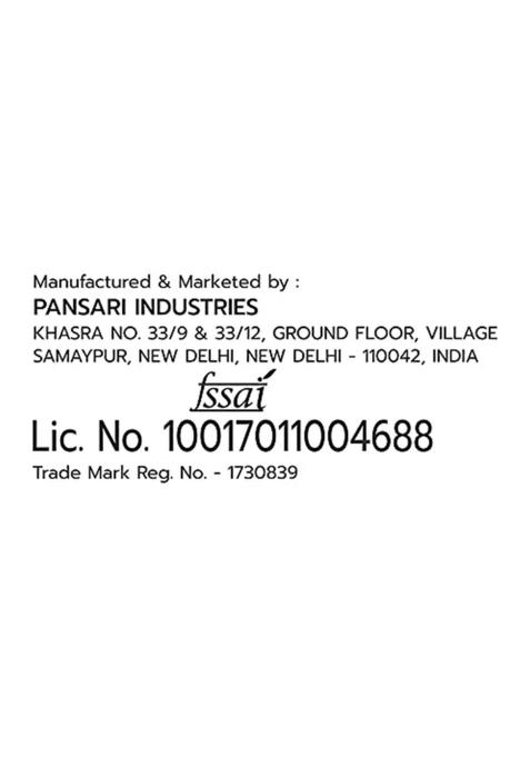 Pansari Roasted Chana Flour 500Gm Â€“ High Protein, Fiber, Low Sodium, Cholesterol-Free, Gluten-Free| For Healthy & Energetic Life