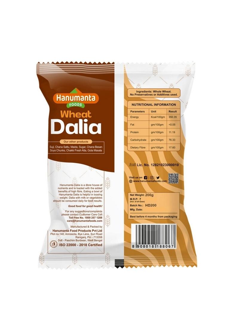 Hanumanta Foods Premium Dalia (Broken Wheat) 500 Gram