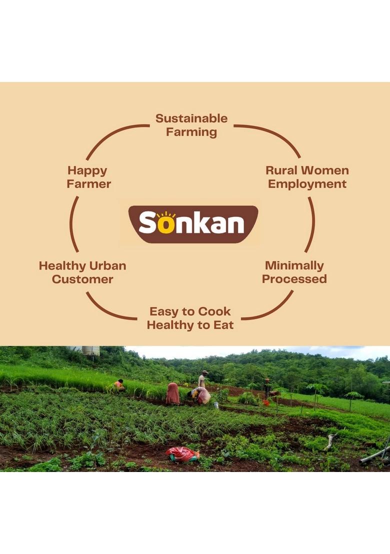 Sonkan Ragi Satva | Sprouted & Roasted Malt Nachni Rich In Calcium, Iron Fiber, Gluten-Free "Sprouted" And "Roasted" (For Improved Nutrition Digestibility) 100% Natural Drink Mix Easy To Cook,Healthy Eat Cereal Porridge Ready 2 Minutes 250G