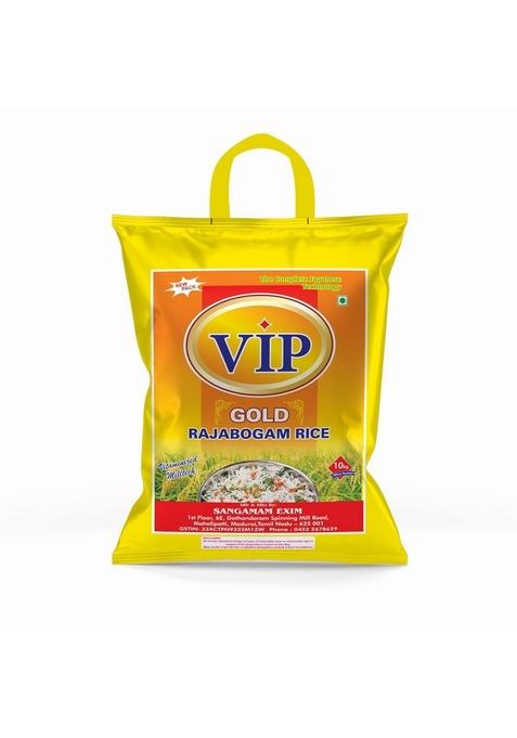 Sangamam Rice Vip Rajabhogam Ponni Boiled - Premium Thanjavur Rice, Cooker & Pot Friendly, One Year Old With Delicious Taste (10 Kg)