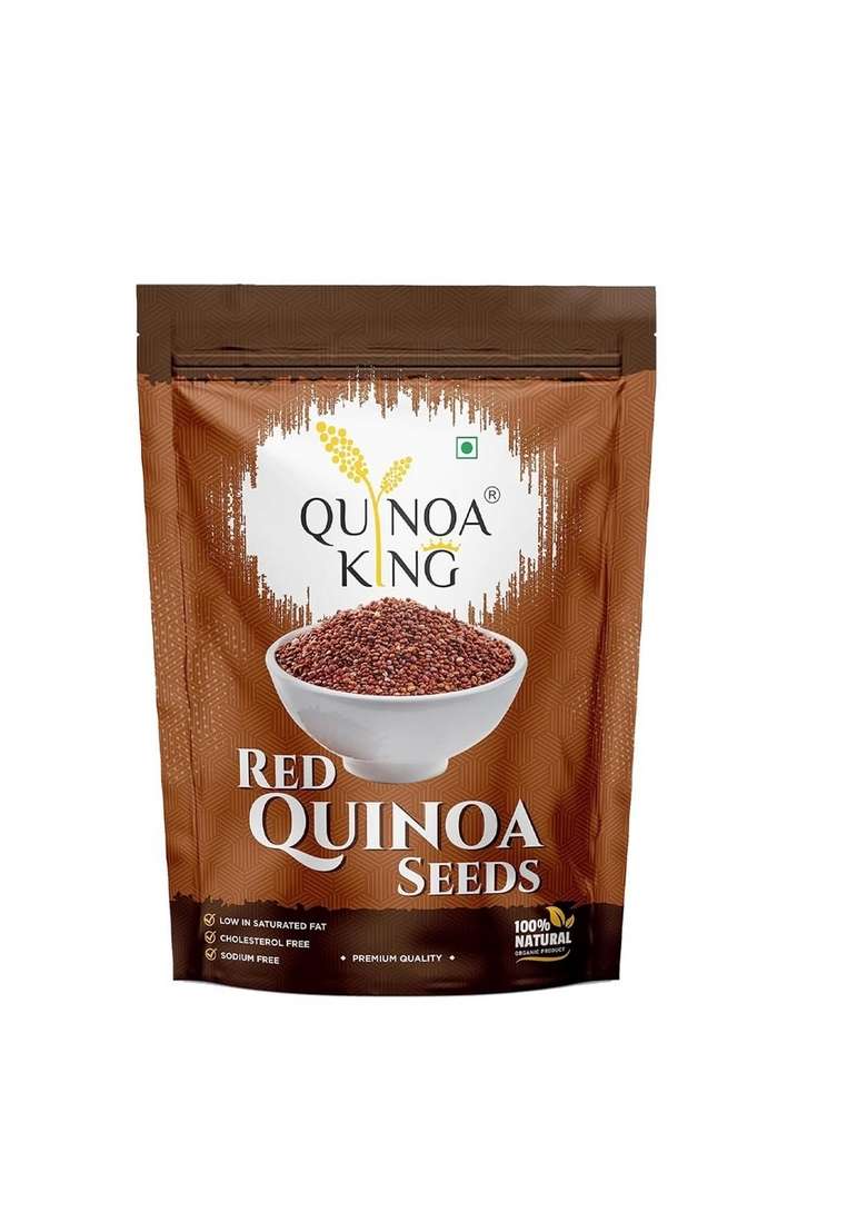 Quinoa King Red Seeds 1Kg | Gluten Free |Weight Loss| Raw Super Food - Indya