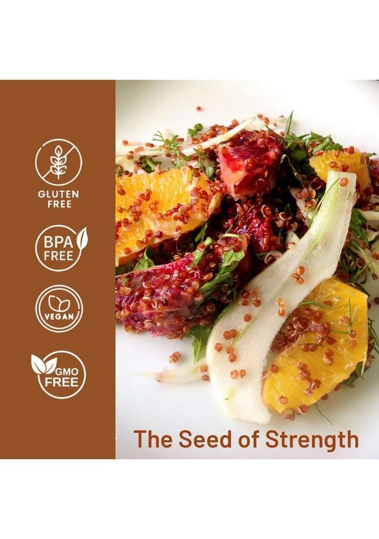 Quinoa King Red Seeds 1Kg | Gluten Free |Weight Loss| Raw Super Food - Indya
