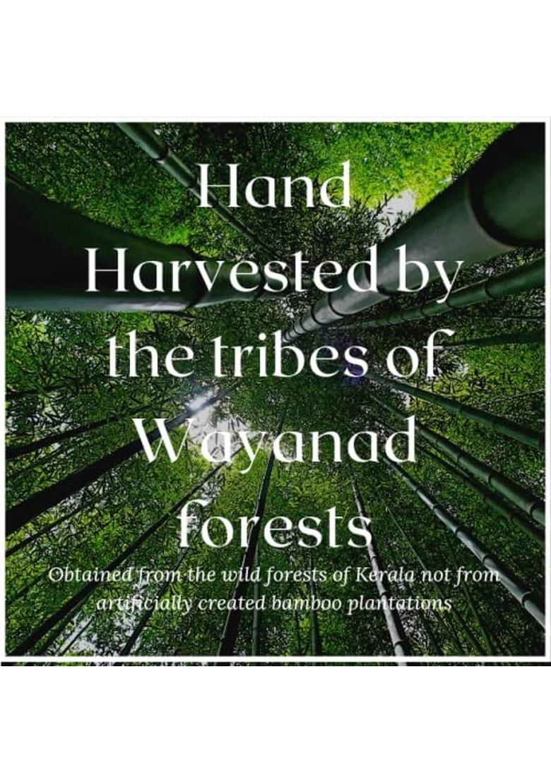 Aranyaka Kerala Wayanad Forest Wild Bamboo Rice (1000G) | Mulayari Brown Small Grain, Raw |Unpolished 1 Kg [From The Forests Of Kerala]