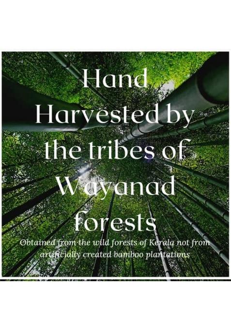 Aranyaka Kerala Wayanad Forest Wild Bamboo Rice (1000G) | Mulayari Brown Small Grain, Raw |Unpolished 1 Kg [From The Forests Of Kerala]