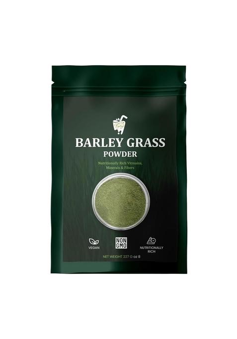 Fzyezy Premium Organic Barley Grass Powder | 100% Pure, Non-Gmo, Vegan Superfood Rich In Chlorophyll, Antioxidants, Essential Nutrients Supports Detox, Immune, Digestive Health, Heart Wellness Health Boosts Energy Ready To Mix Your Favorite Recipes (Barle