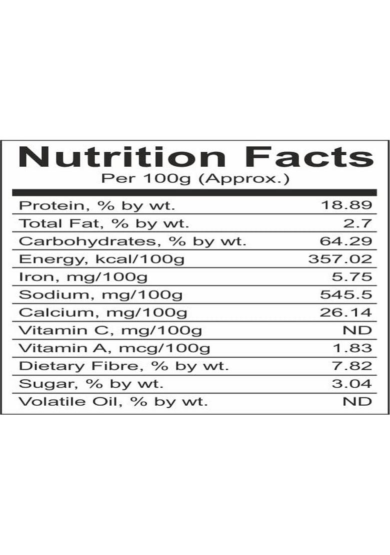 Gm Foods Masala Missi Roti Atta 1Kg | Spiced With Indian Seeds & Herbs Rich In Protein, Vitamins, Minerals Micronutrients Healthy And Tasty No Artificial Color Or Preservatives