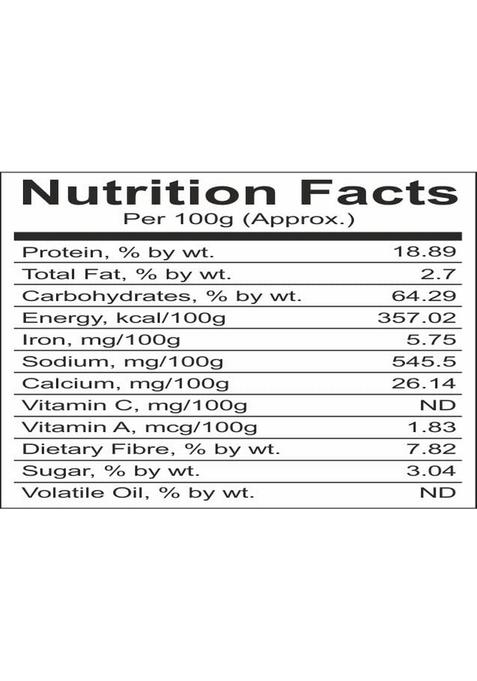 Gm Foods Masala Missi Roti Atta 1Kg | Spiced With Indian Seeds & Herbs Rich In Protein, Vitamins, Minerals Micronutrients Healthy And Tasty No Artificial Color Or Preservatives