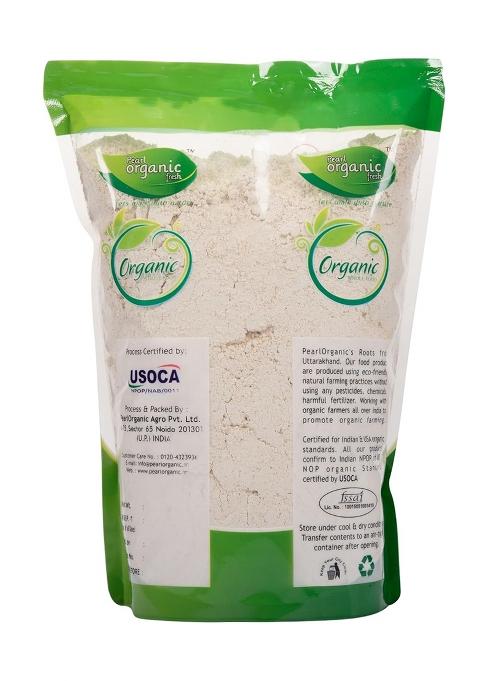 Pearl Organic Fresh Oats Flour (1Kg) | 100% Natural Wholegrain | High Protein, Iron & Fibre-Rich Atta | Gluten-Free & Non-Gmo | Healthy Diet Food For Weight Management & Nutritious Cooking