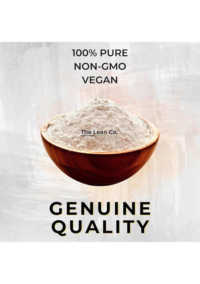 The Lean Co. Low Carb Flour 750 G | 5G Net Carb, 10G Protein (48%), 0G Fat Per Roti | Sugar Control Diabetic Friendly | Lab Tested | No Additives | No Preservatives | Rich In Micro Nutrients