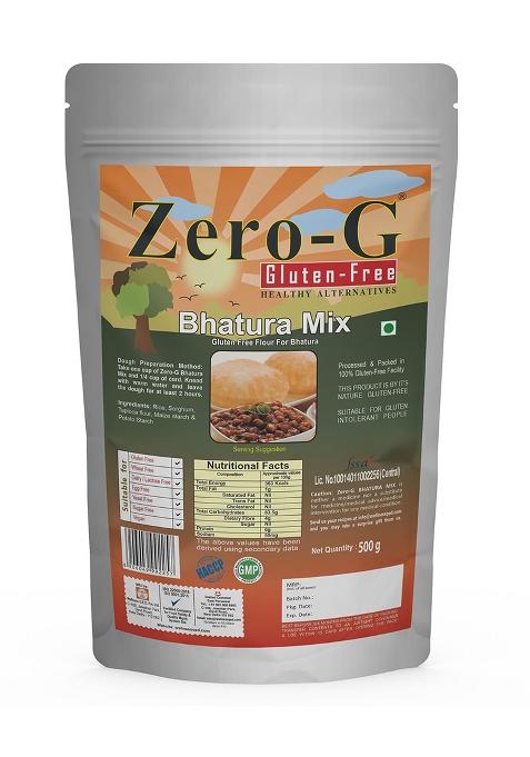Zero-G Gluten-Free Bhatura Mix Flour (500G Pack)