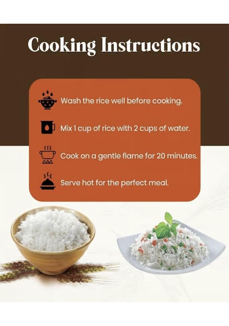 Shresta Dhaanya Gold Sona Masoori Rice, Naturally Sourced, Fluffy And Non-Sticky, Perfect For Indian Cuisine, Superior Taste And Aroma, 10 Kg