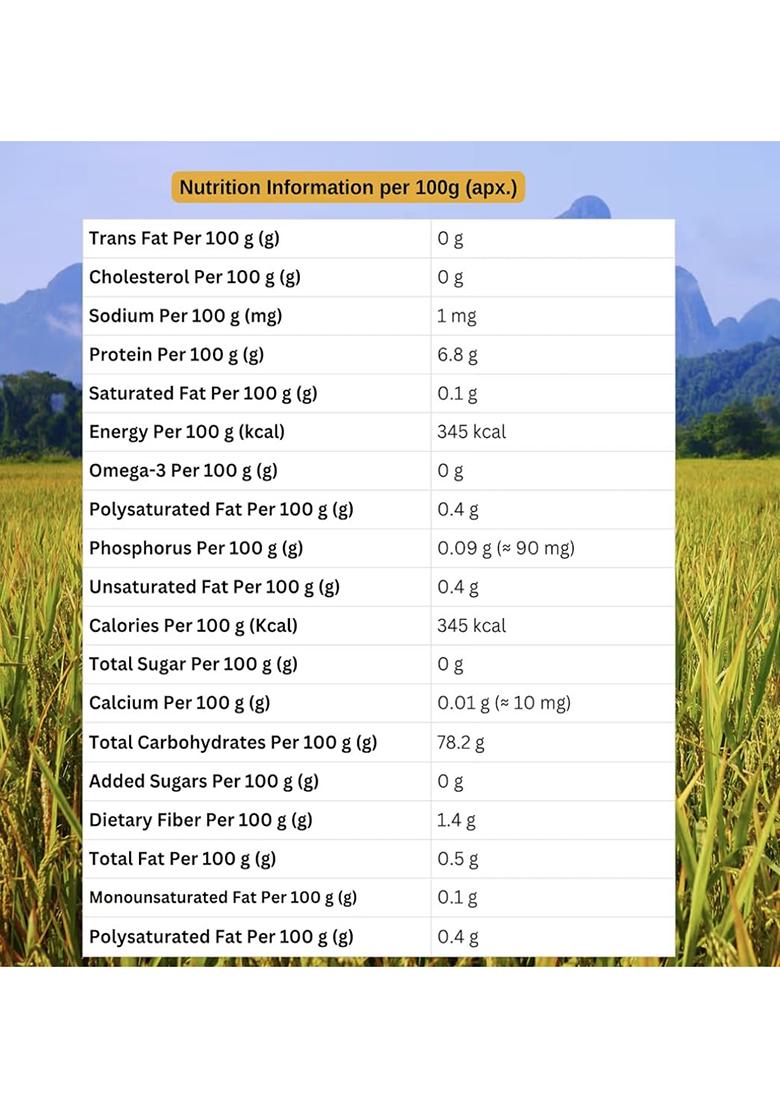 Shresta Dhaanya Gold Sona Masoori Rice, Naturally Sourced, Fluffy And Non-Sticky, Perfect For Indian Cuisine, Superior Taste And Aroma, 10 Kg