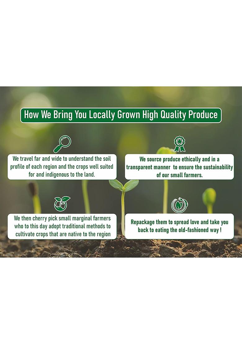 Aranyaka Red Rice | Kerala Rakthashali Raw Rice 1Kg | (Small Grain, Unpolished, Raw) | Low Glycemic Index | Source Of Iron & Minerals | Traditional Heritage Rice | Gluten-Free|1 Kg In Total