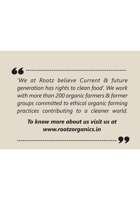 Rootz Organics Corn Flour 250G | Stone-Ground Maize Flour | Gluten-Free | 100% Natural | No Additives | Ideal For Makki Ki Roti, Baked Snacks & Gluten-Free Recipes